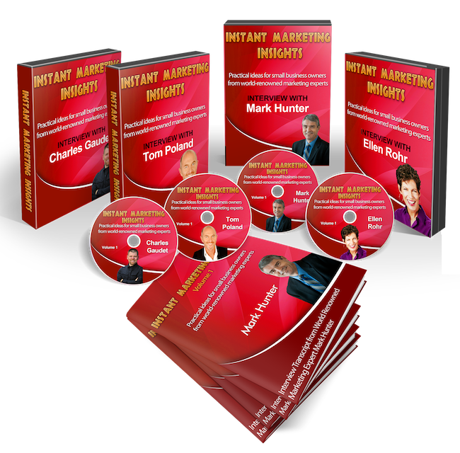 Instant Marketing Insights - CDs and Books